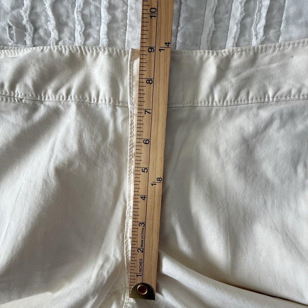 Banana Republic Wide Leg Crop Capri Pants 6 Mid Rise Relaxed VTG Cabin GORP - Picture 5 of 7